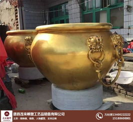茂来雕塑 淮南铜大缸厂家的专业工艺与销售
